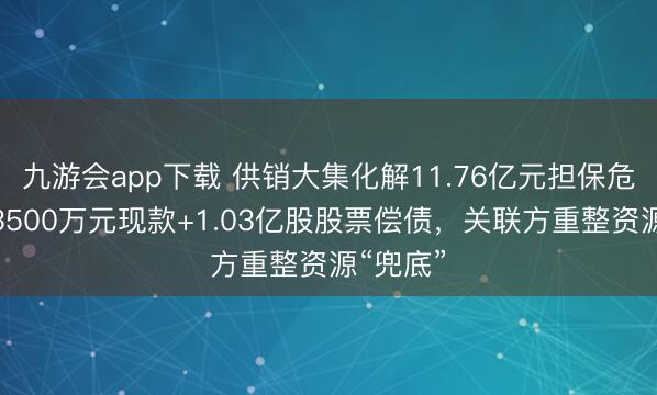 九游会app下载 供销大集化解11.76亿元担保危急：近3500万元现款+1.03亿股股票偿债，关联方重整资源“兜底”