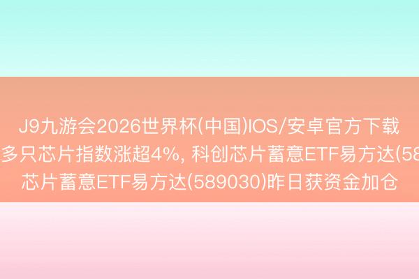 J9九游会2026世界杯(中国)IOS/安卓官方下载 芯片产业链午后拉升， 多只芯片指数涨超4%， 科创芯片蓄意ETF易方达(589030)昨日获资金加仓